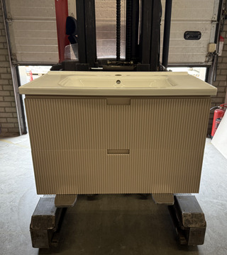 Badkamermeubel 80 cm poederroze